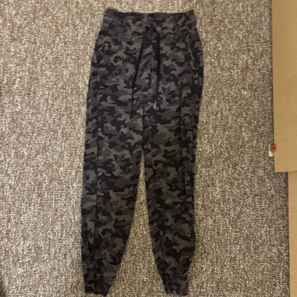lululemon athletica Black Camouflage Leggings